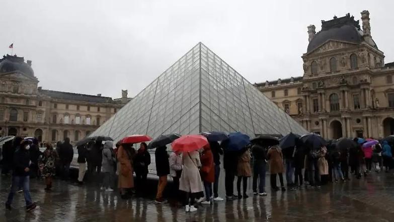 Il Coronavirus fa chiudere il Louvre a Parigi