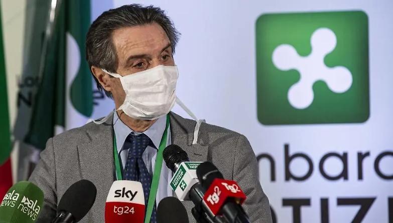 L'annuncio di Fontana: "Si &egrave; fermato l'incremento dei contagi"