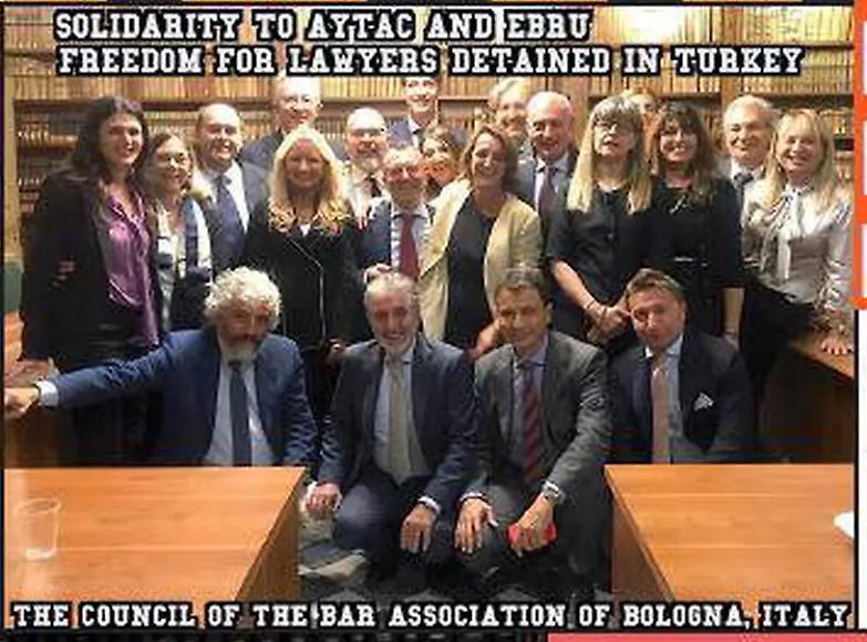 Gli avvocati italiani in prima linea per i colleghi turchi