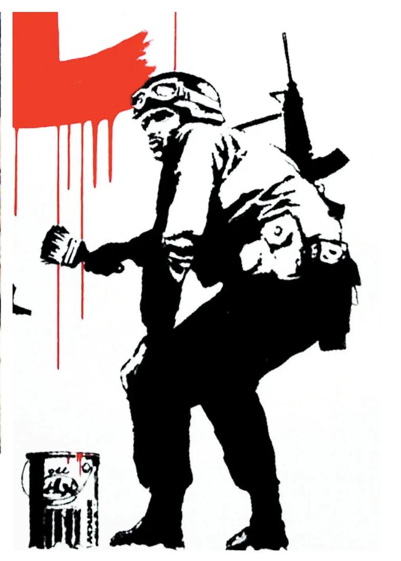 La versione di Bansky, l&rsquo;artista &ldquo;no- global&rdquo; pi&ugrave; globale di sempre