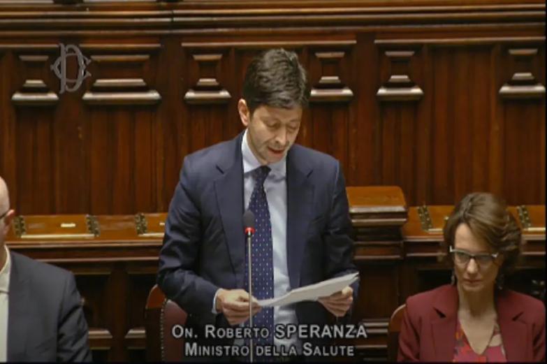 Speranza: &laquo;I parametri sono noti alle Regioni da 24 settimane, nessuno ha mai avuto da ridire&raquo;