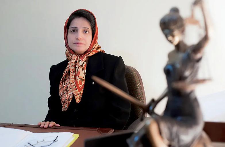 Nasrin Sotoudeh &egrave; malata ma torna nelle celle iraniane