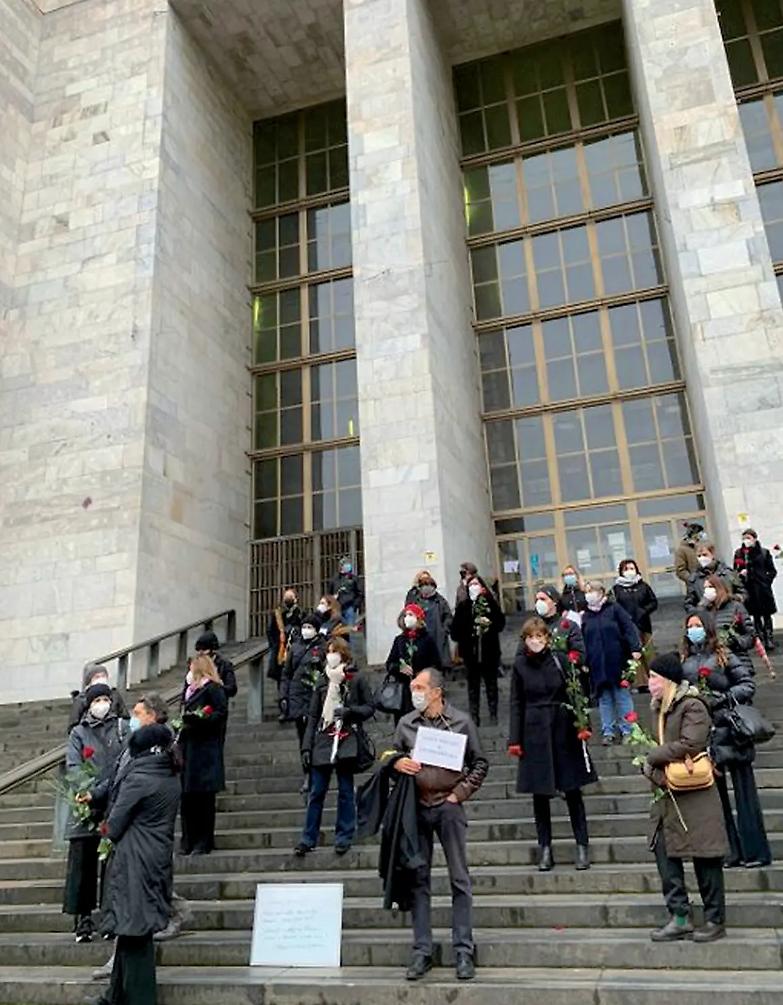 La protesta delle toghe onorarie: &laquo;Non siamo volontari, ora dateci quello che ci spetta &raquo;