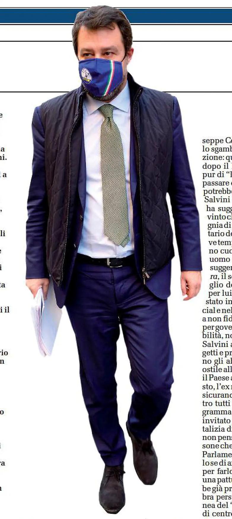 Tecnici ma di destra L&rsquo;idea di Salvini per il dopo Conte