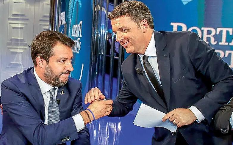 Quel flirt tra i due Matteo per le larghe intese che irrita Giorgia Meloni