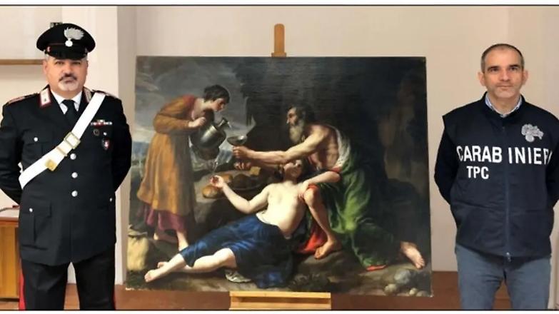 I Carabinieri ritrovano un dipinto di Poussin rubato dai nazisti a una famiglia ebrea