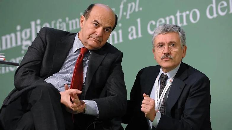 Tra Draghi e Travaglio, bersaniani tra due cuori