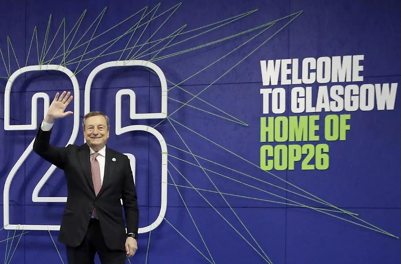 Clima, Draghi: &laquo;I soldi non sono un problema, usiamoli in fretta&raquo;