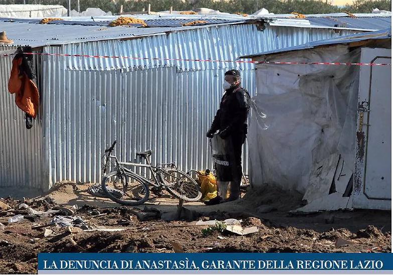 I migranti sepolti nelle baraccopoli come in una galera