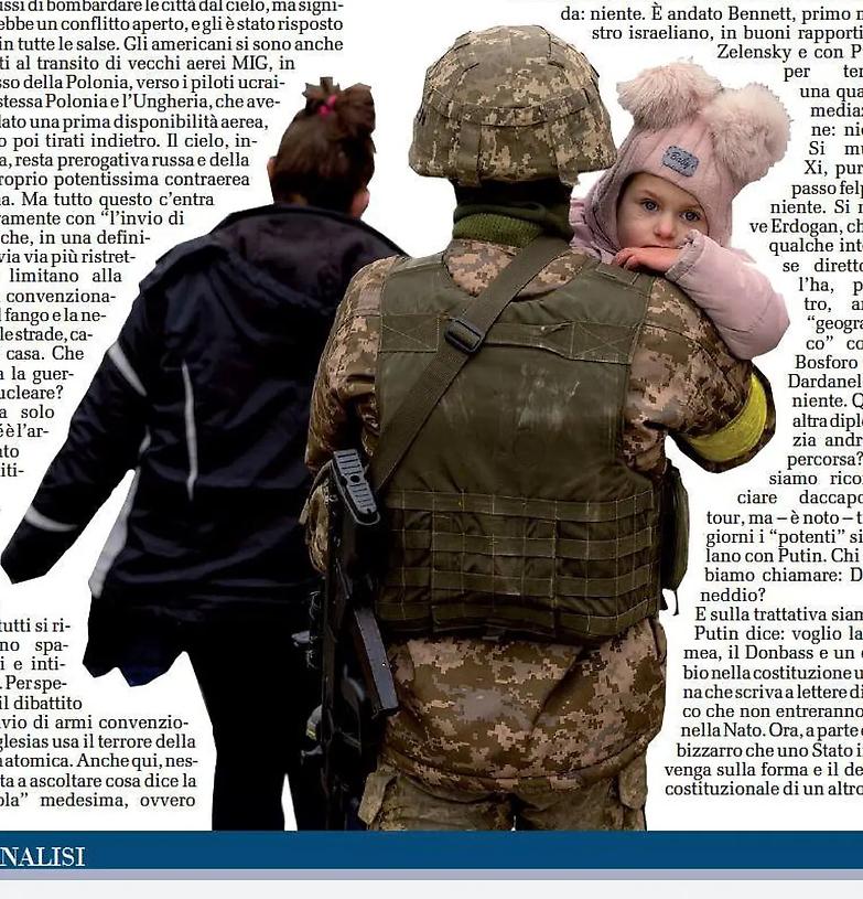 La pentola di Freud e il paternalismo sulla resistenza ucraina