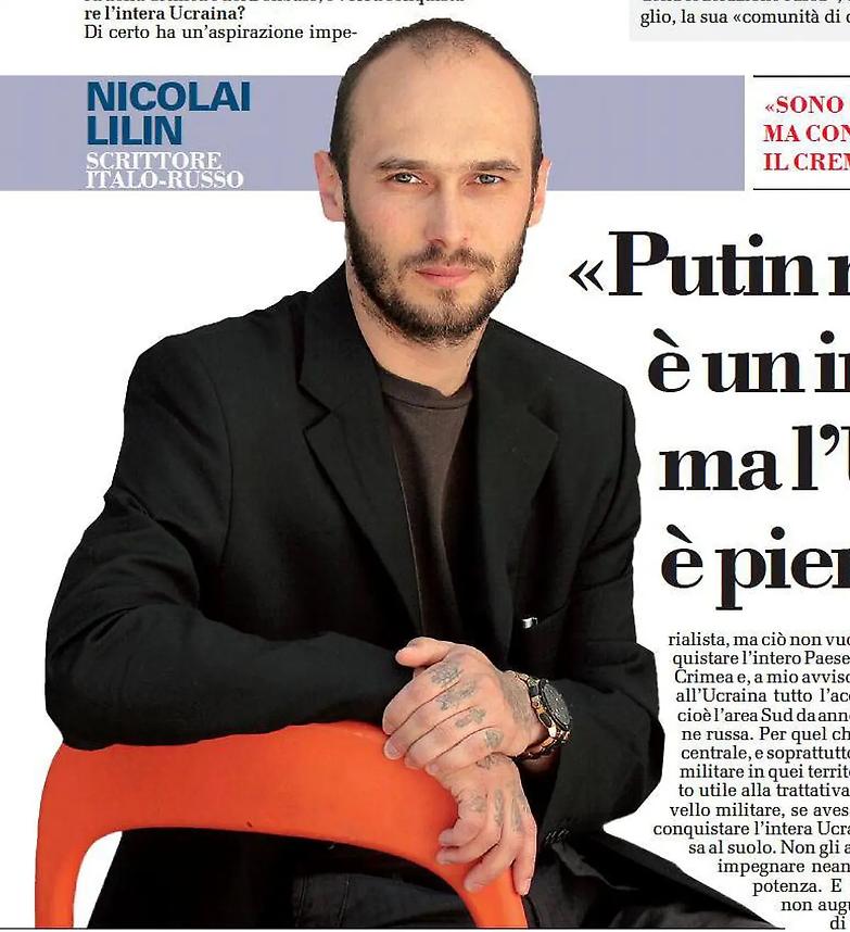 &laquo;Putin &egrave; un imperialista ma l&rsquo;Occidente non lo capisce&raquo;