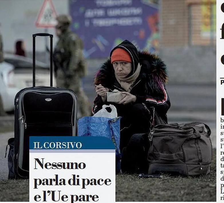 Sento solo parole di guerra Qualcuno ora parli di pace