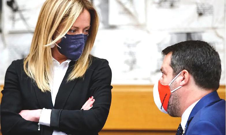 Centrodestra in pieno clima del dispetto: Salvini non invita Meloni al convegno leghista