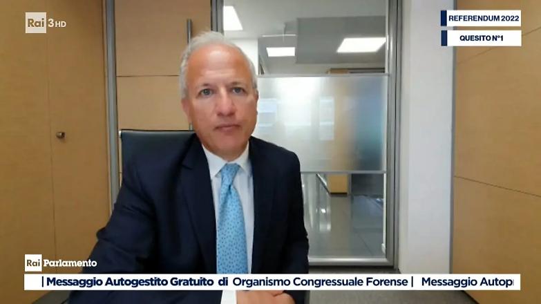 Anche Uggetti e Ocf all&rsquo;esordio Rai dei referendum