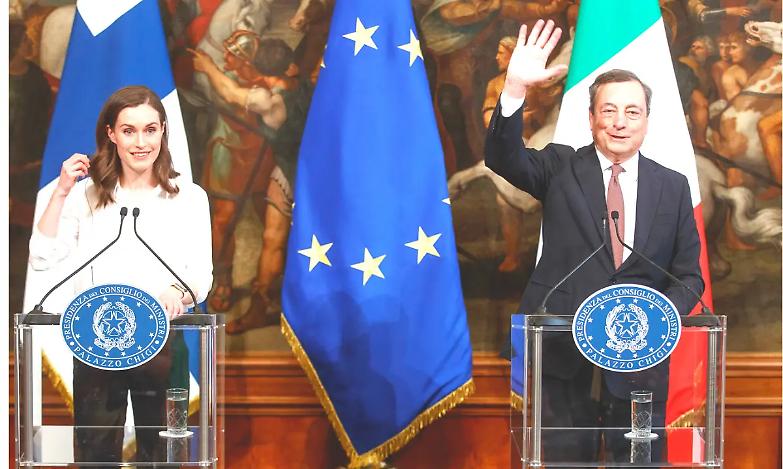 Svezia e Finlandia nella Nato, Draghi approva: &laquo;Chiara risposta all'invasione russa&raquo;