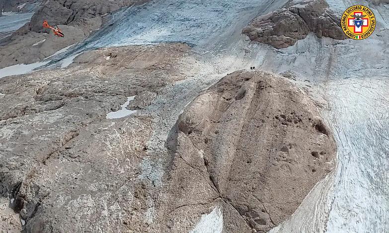 &laquo;Il ghiacciaio della Marmolada rischia di scomparire entro il 2042&raquo;