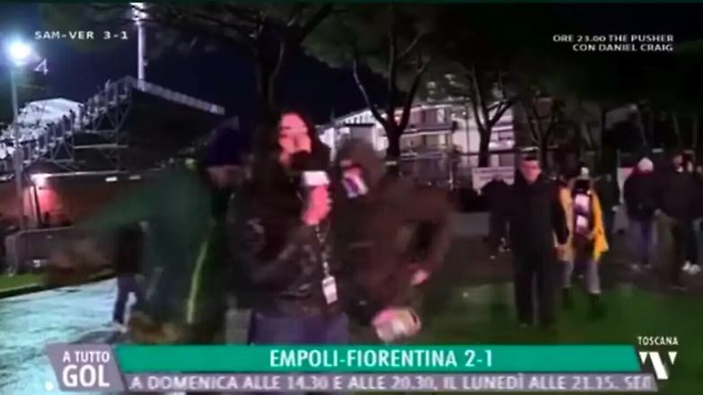 Molestie alla giornalista Greta Beccaglia in diretta tv, ora il tifoso rischia il processo