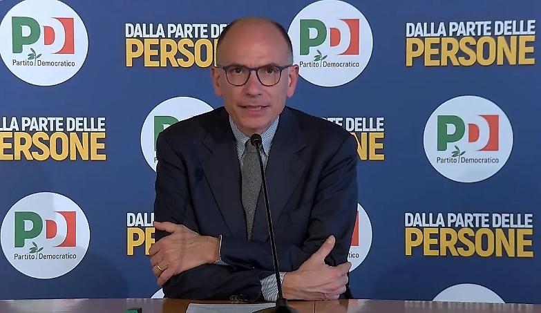 Pd, Enrico Letta lancia un appello a Conte: &laquo;Il M5S sostenga Draghi&raquo;