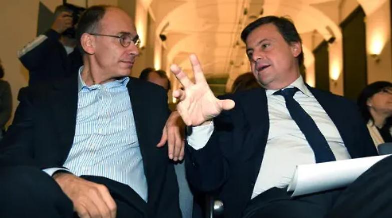 Appello dem all'unit&agrave;, Calenda: &laquo;Non &egrave; una risposta, vediamoci&raquo;. Letta: &laquo;Ok, ma basta veti&raquo;