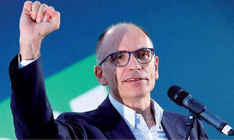 L'appello di Enrico Letta: &laquo;Solo il Pd pu&ograve; contrastare la destra&raquo;
