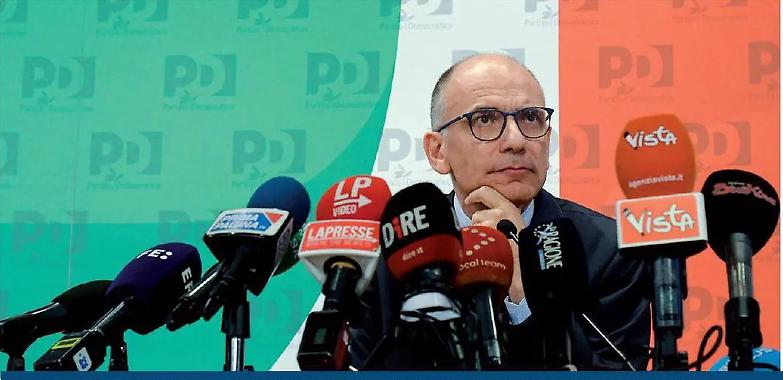 Il passo di lato di Letta. Il Pd brucia segretari ma resta sempre senza linea