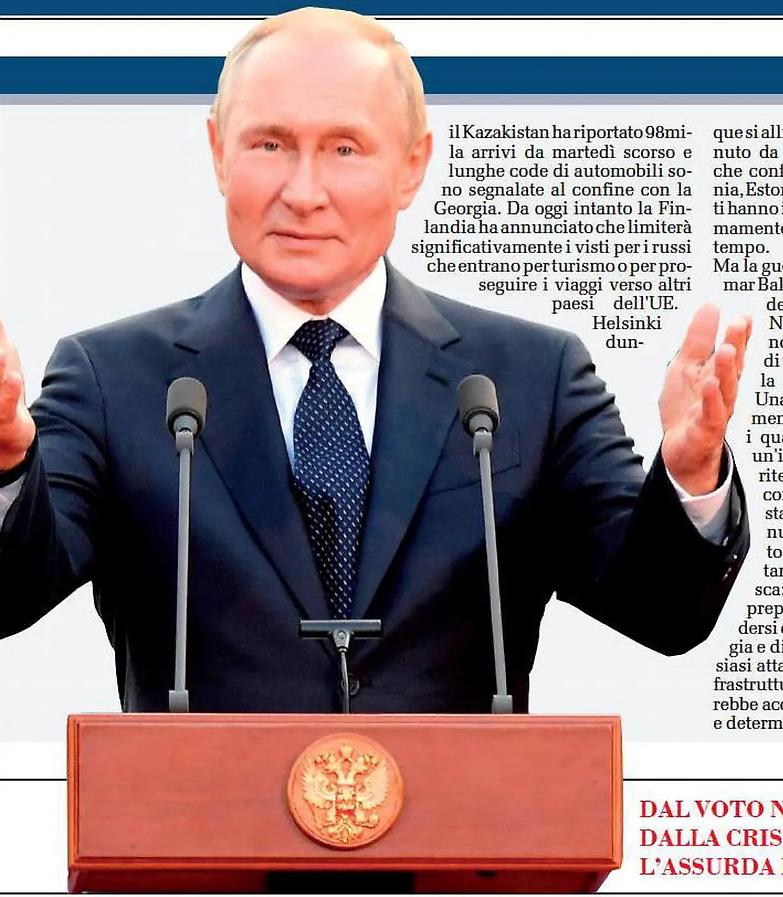 Proclamazione- farsa: oggi Putin si annette 4 regioni dell&rsquo;Ucraina