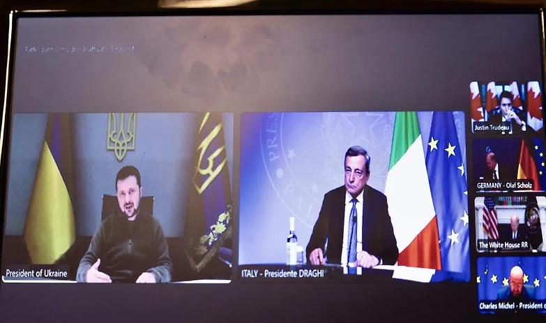 Il G7: al fianco di Kiev fino alla vittoria. Mosca apre: &laquo;Incontro Putin-Biden? Si pu&ograve; fare...&raquo;