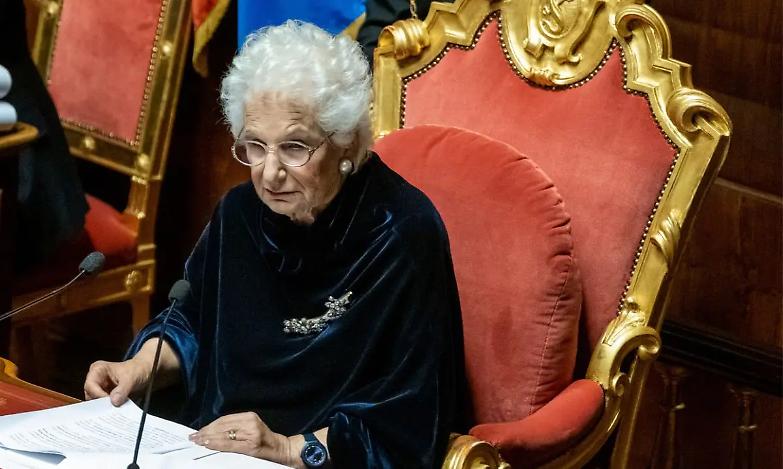 Liliana Segre: &laquo;Cento anni fa la marcia su Roma, provo le vertigini&raquo;