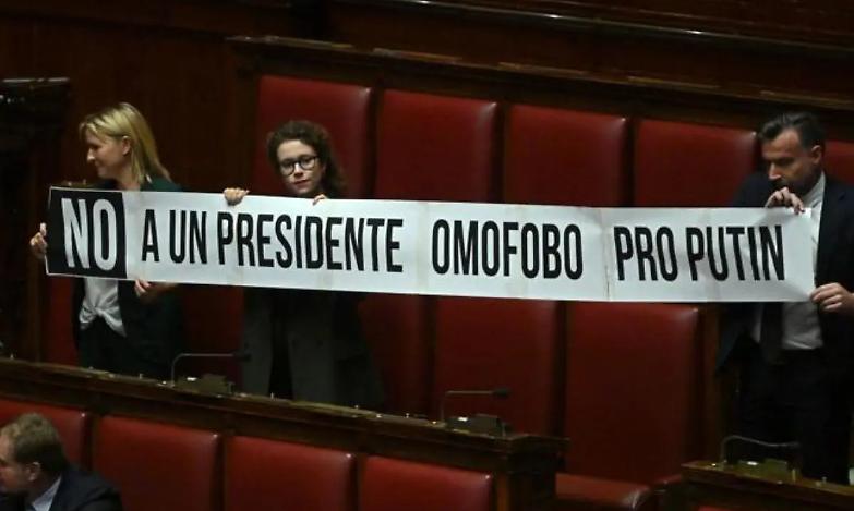Fontana presidente della Camera, l'opposizione: &laquo;Omofobo e filo Putin&raquo;. Letta: &laquo;Ora la Russia &egrave; contenta&hellip;&raquo;