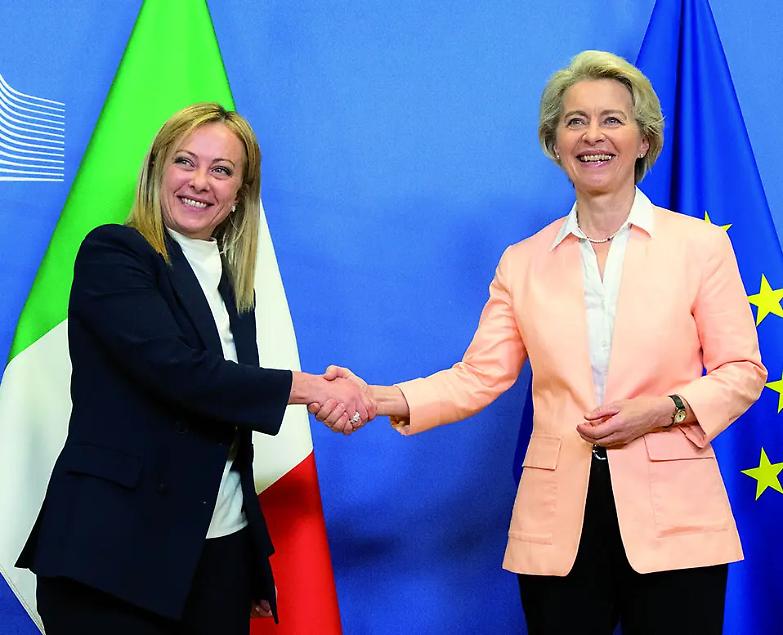 Meloni- Scholz Scontro in Ue su recovery e migranti