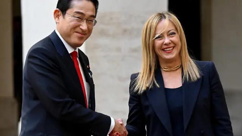 Meloni accoglie Kishida: &laquo;Italia e Giappone partner strategici&raquo;