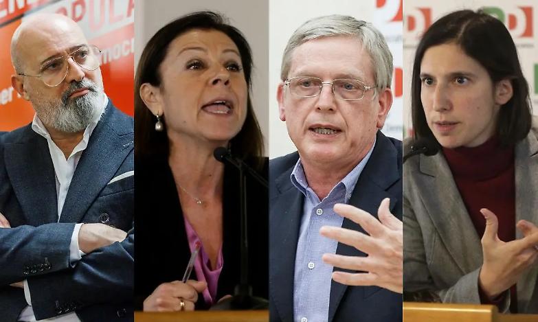 Pd, quattro aspiranti leader con idee di partito diverse ma zero differenze politiche