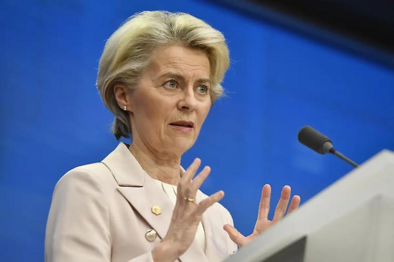 Ursula von der Leyen: &laquo;Non accetteremo mai i piani imperialistici di Putin&raquo;