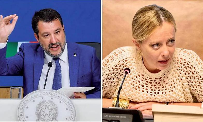 Meloni -Salvini, cause e ragioni di uno scontro politico inevitabile