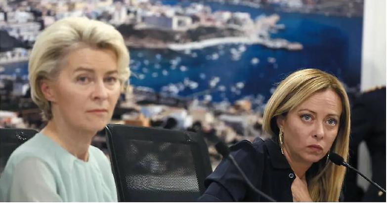 Un po&rsquo; Ursula e un po&rsquo; Orban. L&rsquo;abile equilibrismo di Giorgia bifronte