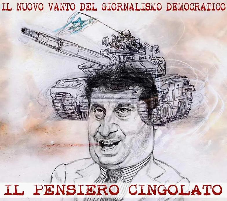 Quella vignetta del Fatto che piacerebbe moltissimo a Goebbels