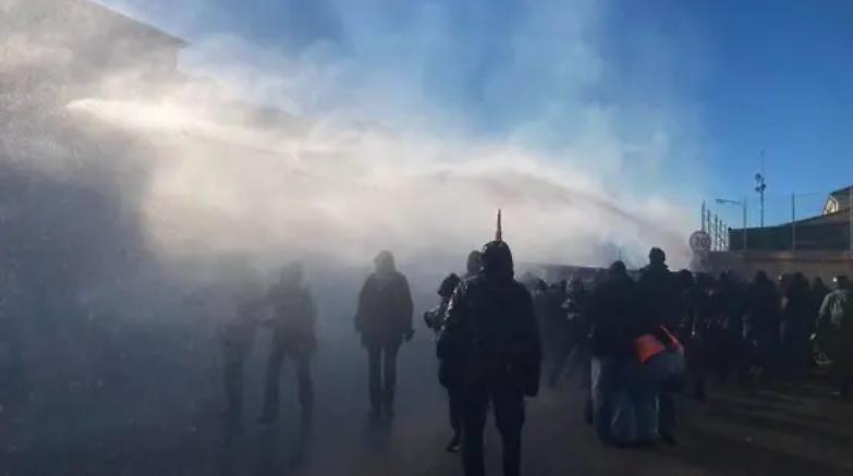 Scontri a Vicenza al corteo contro la presenza di Israele alla fiera orafa