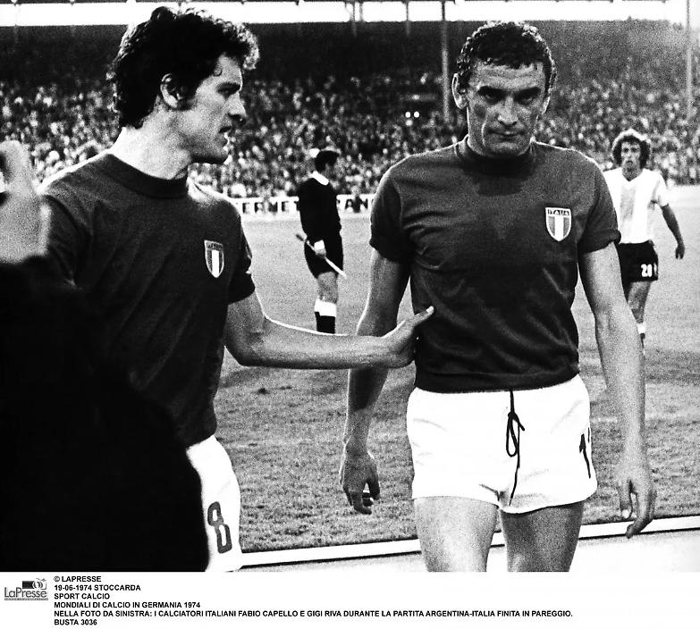 &Egrave; morto Gigi Riva, mito del calcio italiano