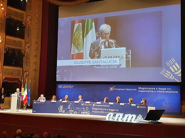 Santalucia: &laquo;Non potete escludere noi magistrati dal dibattito politico&raquo;