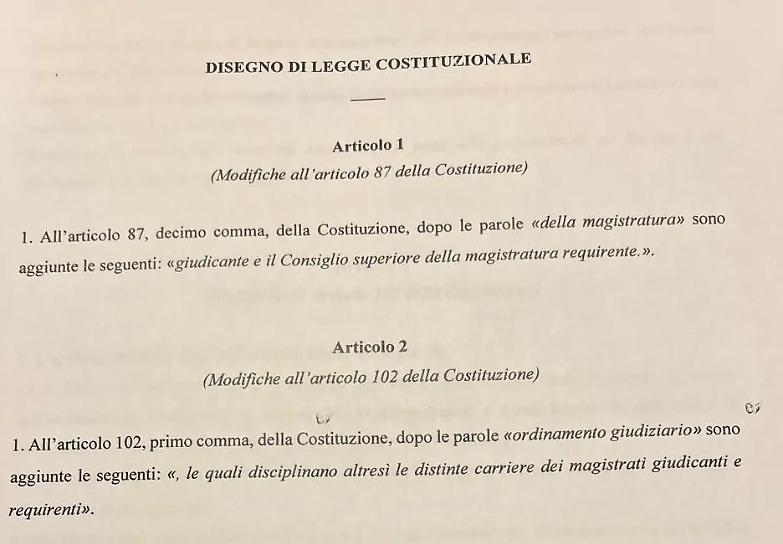 Carriere separate, via libera alla riforma in cdm. Nordio: &ldquo;Riforma epocale&rdquo;. Meloni: &ldquo;Necessaria e storica&rdquo;
