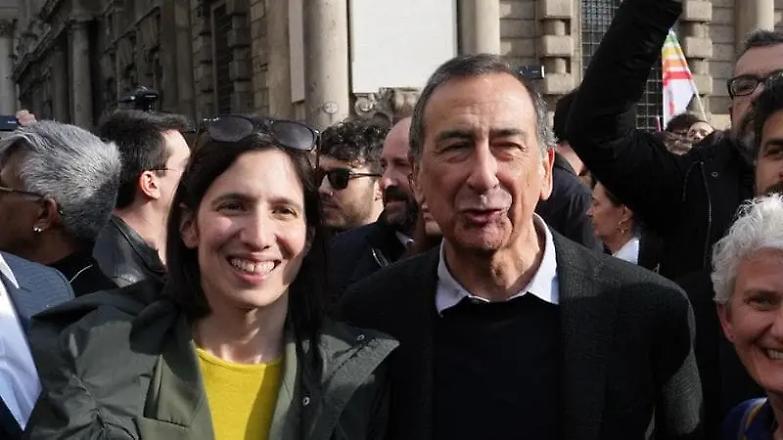 Schlein a Milano risponde a Meloni e Salvini: &laquo;Dal governo scelte folli&raquo;