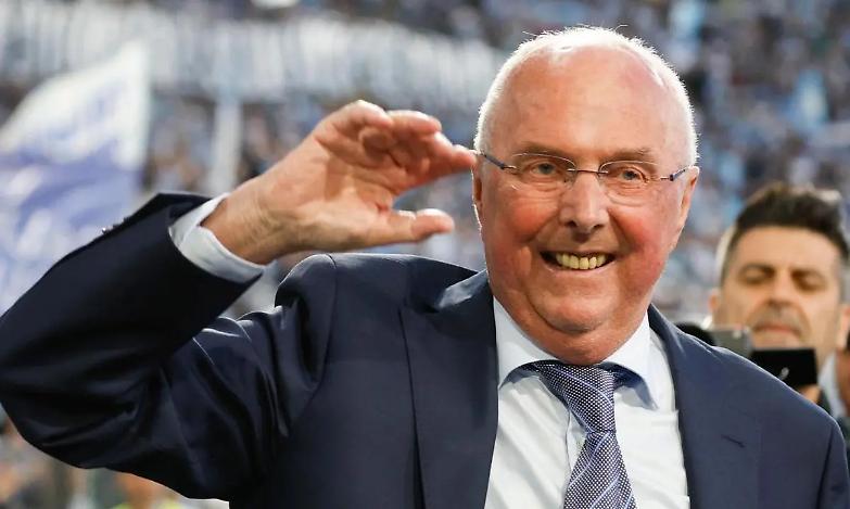 Addio a Sven-Goran Eriksson, il mondo del calcio piange una leggenda