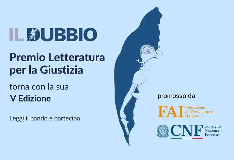 Scrivere la Giustizia, il bando della quinta edizione del Premio Letteratura