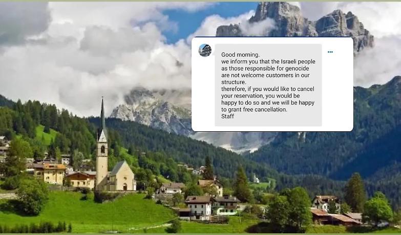 Belluno, clienti israeliani respinti da un albergo: &ldquo;Responsabili di genocidio&rdquo;