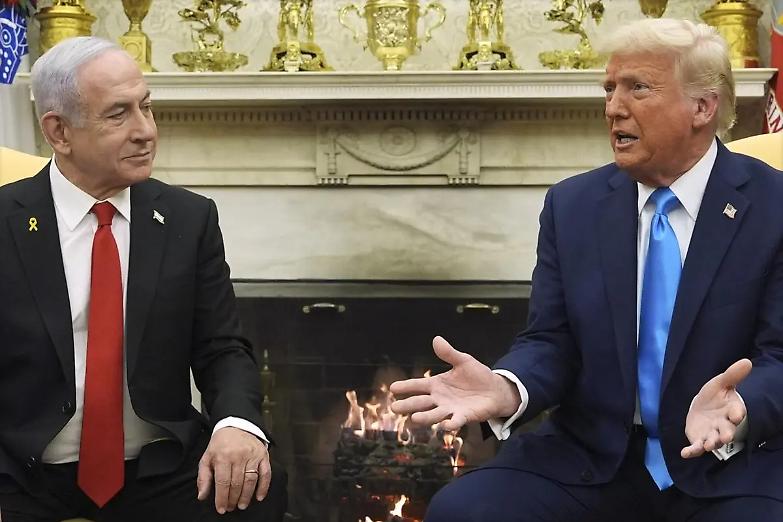 Netanyahu: &laquo;La vittoria di Israele sar&agrave; la vittoria degli Usa&raquo;. Hamas contesta il piano di Trump: &laquo;Razzista...&raquo;