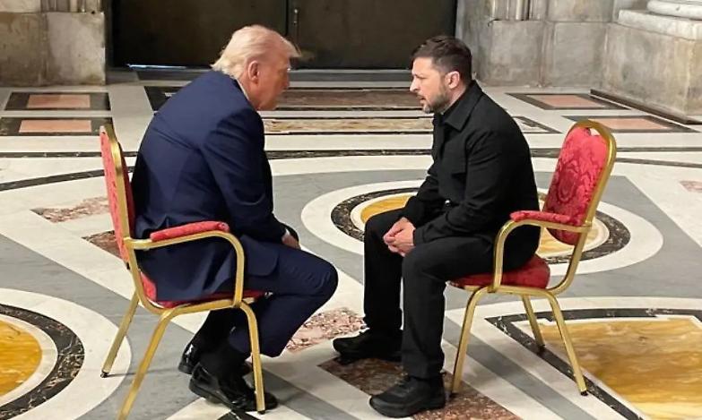 Ucraina, dopo il vertice in Vaticano tra Trump e Zelensky il Cremlino tende la mano: &laquo;Trattative in corso per fermare la guerra&raquo;