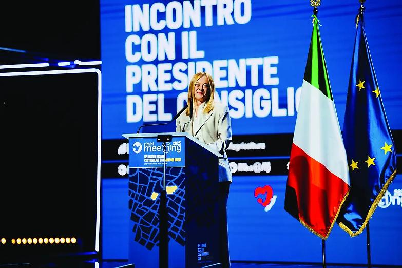 &laquo;Via i pm politicizzati&raquo;, Giorgia Meloni da Rimini lancia la corsa verso il referendum sulla giustizia