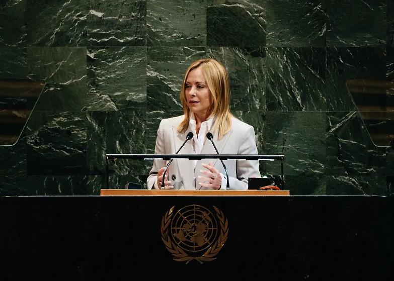 All&rsquo;Assemblea Onu Meloni attacca Israele su Gaza, denuncia Mosca e invoca la riforma delle Nazioni Unite