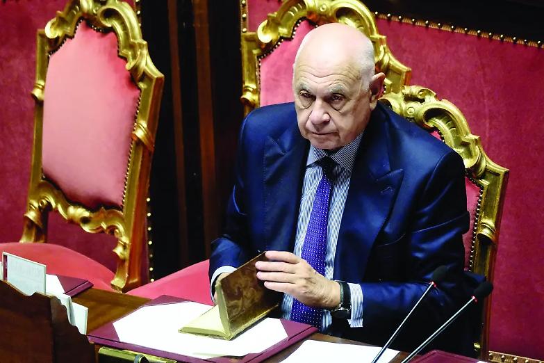 L&rsquo;investitura a Nordio: sarai il simbolo del referendum